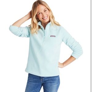 Blue vineyard vines half zip
